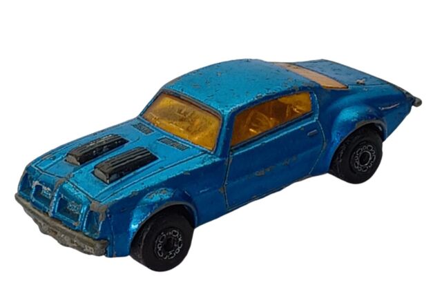 Custom Matchbox Pontiac Fire Bird Crash Car 