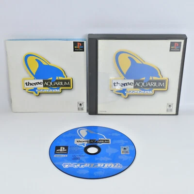 THEME AQUARIUM PS1 Playstation For JP System ccc p1 - Image 1 of 2