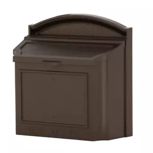 Wall Mailbox Rust-Free Diecast Aluminum Weather-Resistant Coat Extra large NEW - Picture 1 of 6