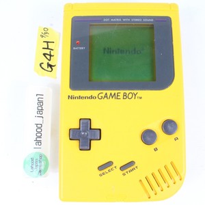 Nintendo Original Gameboy Yellow GAME BOY console Japan Tested working