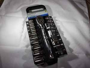 NUEVO MASTER MECHANIC 22 PIEZAS. JUEGO DE ENCHUFE DR. 1/2" CON TRINQUETE # 228708 - Imagen 1 de 2