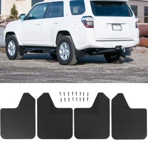 Carbon Fiber Effect Splash Guards Mud Flaps for Toyota 4Runner Sport 4x4 TRD SR5 - Picture 1 of 11
