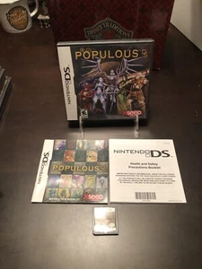 Juegos Populous DS (Nintendo DS, 2008) completos en caja Xseed - Imagen 1 de 12