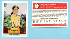 1979 One Year Winners Baseball card # 36 Jess Hickman -- Kansas City