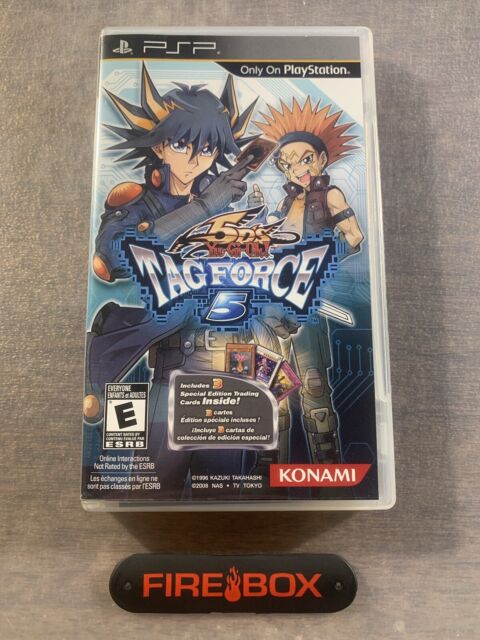 Yu-Gi-Oh 5D'S Tag Force 5 PSP ✓NEW ✓RARE 1st Ed Collector Card Battle Game  Manga