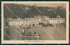Genova Rapallo San Michele Pagana cartolina QK9337 - Imagen 1 de 2