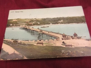 Bangor Pier 1909 Wales postcard Mayne BC cancel delivery to New Alberni #2508 - Picture 1 of 2