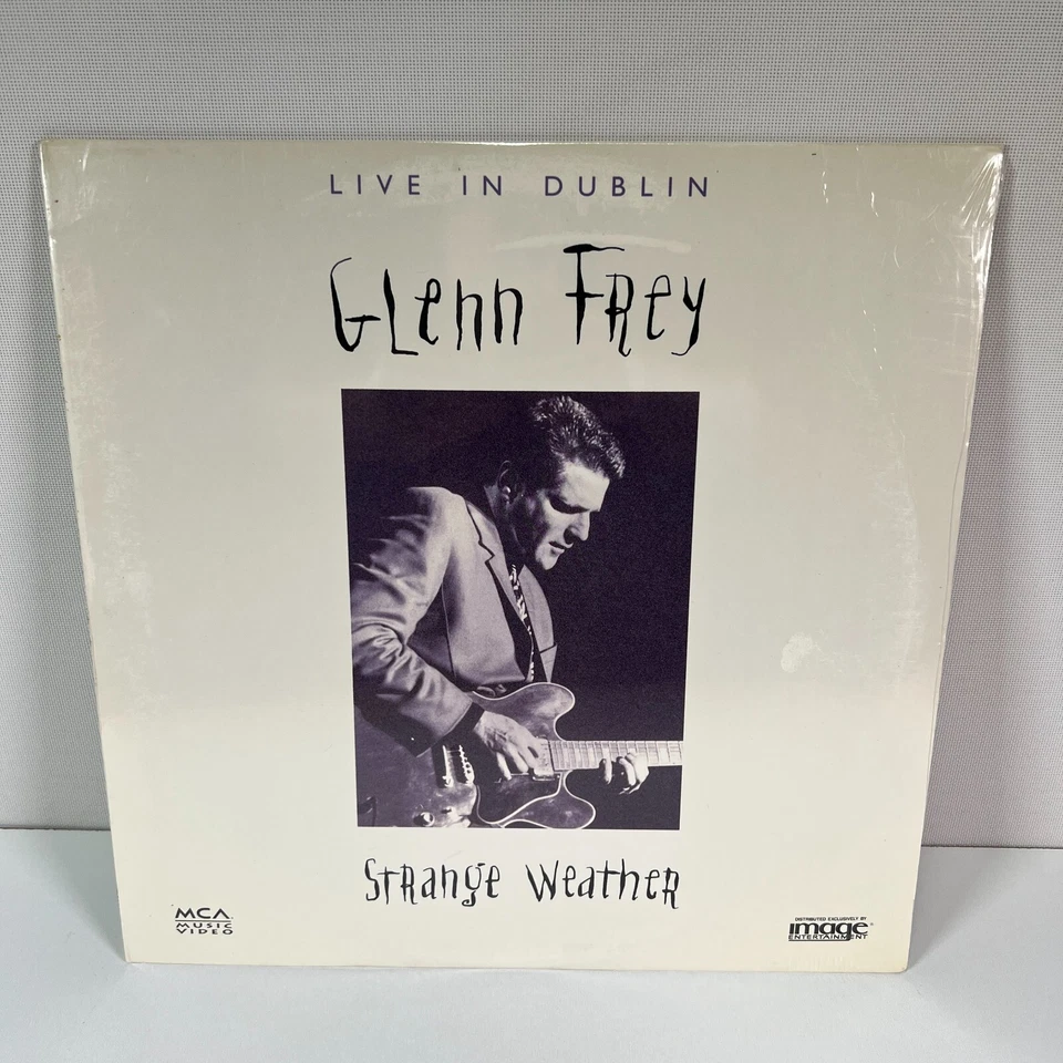 Glenn Frey Strange Weather Live In Dublin MCA Music Video Laserdisc NEW! SEALED - Image 1 of 3