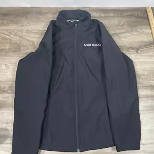 Sam's Club Port Authority WOMEN’s Softshell Jacket Black Pockets Mock Neck Zip L - Picture 1 of 10