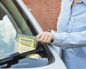 Pack of three prank parking tickets. With low tac adhesive pouches. Joke, Fake - Picture 1 of 7