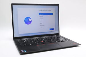 Neues Angebot14" Lenovo ThinkPad X1 Carbon Gen 9, i7-1185G7, 16GB, 512GB SSD, 4K UHD, SCHÖN!