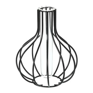Metal Rack Stand Clear Vase Test Tube Glass Flower Vase Art Plant Container G... - Picture 1 of 4