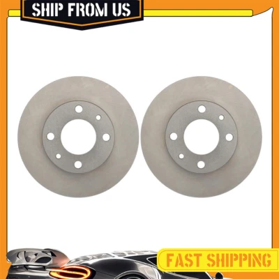 Centric 2X Front Disc Brake Rotor For Fiat 124 1.6L Fiat 128 1.3L Fiat 850 0.9L - Image 1 of 4