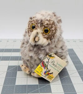 Peluche Audubon Birds Gran Búho Gris Peluche República Salvaje Sin Sonido - Imagen 1 de 9