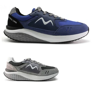 MBT Mens Trainers Soho 1996 Casual Lace-Up Low-Top Outdoor Sneakers Leather - Picture 1 of 9