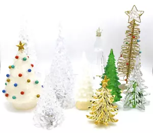 Decorazione albero di pino natalizio illumina popcorn fuso vetro ritorto oro lotto 11 - Foto 1 di 8