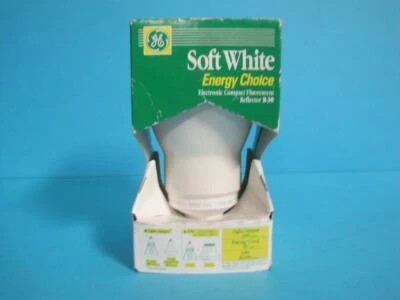 GE SOFT WHITE ELECTRONIC COMPACT FLUORESCENT REFLECTOR R-30 LAMP BULB 0258542 - Image 1 of 4