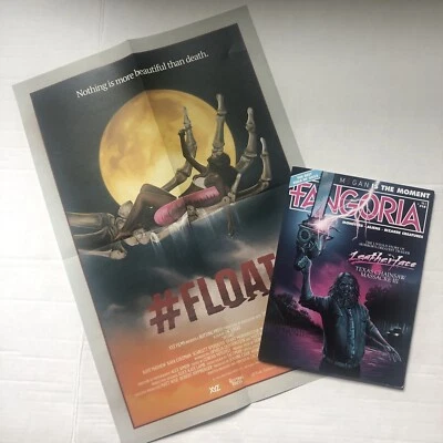 Fangoria Mag #18 Vol 2-Leatherface-Float Poster-Huesera-Texas Chainsaw-Godzilla - Image 1 of 4