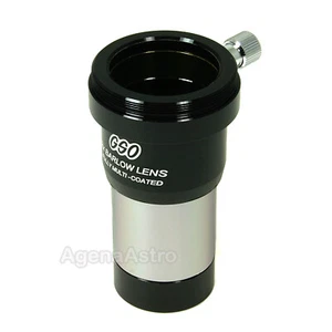 GSO 1.25" 2x "Shorty" Achromatic Barlow Lens with T/T2 Thread # GS2BL-T2 - Picture 1 of 3