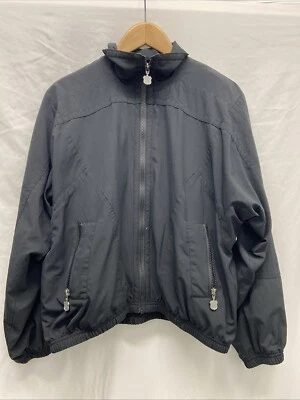 Kaelin Windbreaker Jacket Medium Black Full Zip Womens Medium - Image 1 of 4