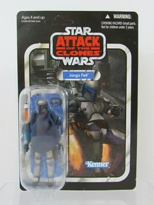 Star Wars Vintage Collection AOTC Jango Fett VC 34 **UNPUNCHED** (Pg69E) - Bild 1 von 7