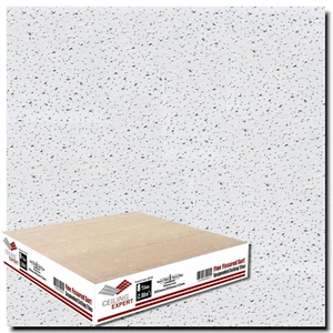 PIASTRELLE SOFFITTO SOSPESE ND fessurate 595 x 595 mm 8 piastrelle acustiche fessura fine - Foto 1 di 6