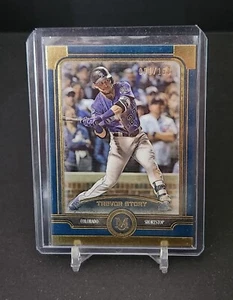 Trevor Story  2019 Topps Museum Collection  #35 Sapphire /150 - Picture 1 of 3