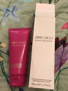JIMMY CHOO - ROSE PASSION - PERFUMED BODY LOTION 3.3 OZ 100 ML NEW IN BOX - Picture 1 of 2