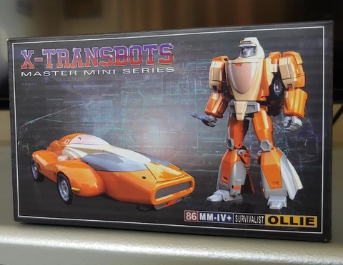 X-Transbots MM-IV+ OLLIE G1 Wheelie Transformers Masterpiece🇺🇸NEW! Cover