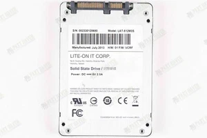 LITE-ON IT CORP SSD 512 GB SATA 2.5" Formatted For Apple Mac OSX || LAT-512M3S - Picture 1 of 3