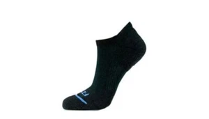 Fits Light Runner No Show Socks, Black, XX-Large - Picture 1 of 2