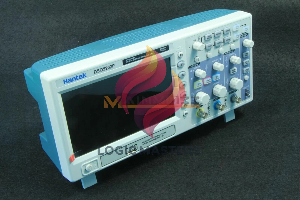 Hantek DSO5202P Digital 200MHz Oscilloscope 2 Channels 1GS/s 7" TFT LCD 800x480 - Image 1 of 1
