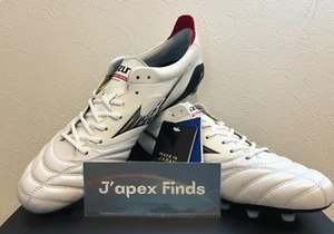 MIZUNO MORELIA NEO 4 Soccer Cleats Shoes P1GA233009 White Black Men's size Japan - Picture 1 of 12
