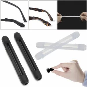 4 x Anti-Slip Tip Ear Grip Silicone Temple Hook Glasses Spectacle Holder Sports - Picture 1 of 5