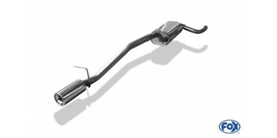 Fox Impianto Racing Da Gatto. Ford Focus II Torneo 1.4l fino A 2.0l 1 x 90mm - Immagine 1 di 4