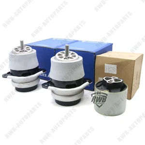 Pair Engine Mounts and Transmission Mount 7L8199131A OEM For Audi Q7 VW Touareg - Picture 1 of 6