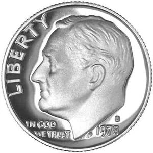 1978 S Proof Roosevelt Dime - Picture 1 of 2