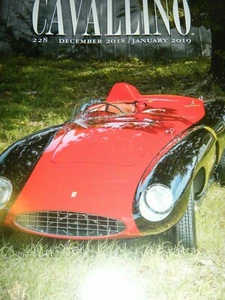 CAVALLINO 228 DECEMBER JANUARY 2019 FERRARI 500 MONDIAL SALON PRIVE 2018 CORSE - Picture 1 of 3