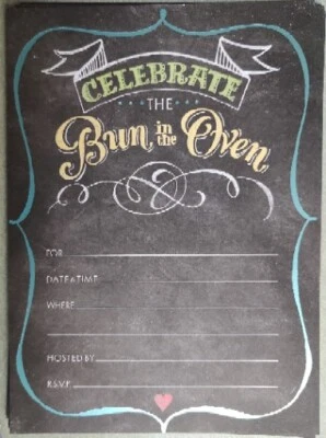 Tarjetas Carlton BUN IN THE HORN Invitaciones Paquete de 10 Foto 1 de 4