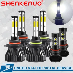 9005 9006 9145 LED Headlight Bulbs Fit For Chevy 03-07 Silverado 02-05 Avalanche - Imagen 1 de 9