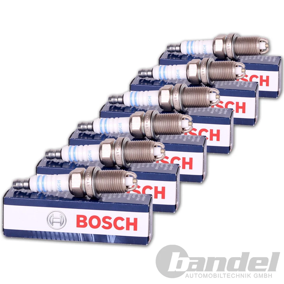 6x BUJÍA BOSCH OPEL VECTRA A+B+C 2.5+3.2 V6 CALIBRA SINTRA SAAB 900 3.0 - Imagen 1 de 2