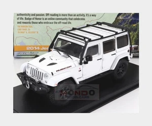 1:43 GREENLIGHT Jeep Wrangler Rubicon X Unlimited 2014 White GREEN86197 - Foto 1 di 2