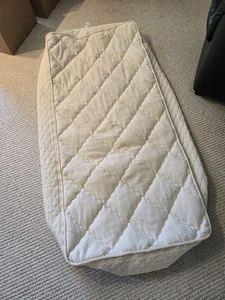 organic cotton mattress encasement cover for latex layers - 13" inch Twin XL - Picture 1 of 3