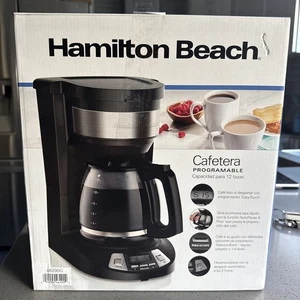 Hamilton Beach 12 Cup Programmable Coffee Maker 52580270 46290 BRAND NEW! - Picture 1 of 10