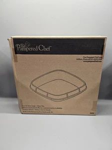 the Pampered Chef Cool and Serve Large Open Tray #2602 Discontinued New RARE 🔥 - Picture 1 of 4
