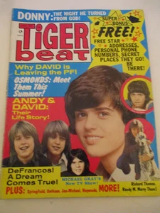 Donny Osmond, David Cassidy, Michael Ontkean - Tiger Beat Magazin 1973 - Bild 1 von 1
