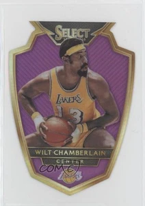 Panini Select Premier Level 2014 púrpura troquelado Prizm/99 Wilt Chamberlain patio - Imagen 1 de 3