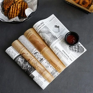 100Pcs Deli Wax Paper Sheets for Food, Basket Liners Food Picnic Paper Sheets... - Picture 1 of 7