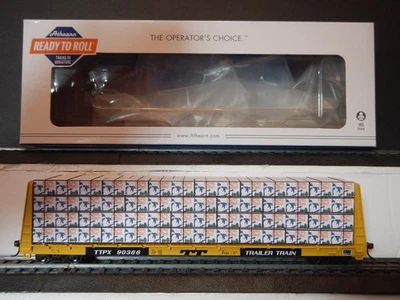 Mampara Athearn escala HO coche plano y paquete de madera maciza TTPX/Grandes Lagos Foto 1 de 2