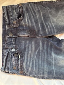 True Religion Markenjeans Geno Herren Relaxed Slim Super T Jeans Streetwear Gr. 31 - Bild 1 von 18